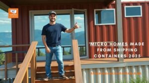 Micro Homes Made From SHIPPING CONTAINERS 2025
