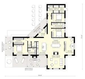 3 Bedroom Shipping Container Home Plans