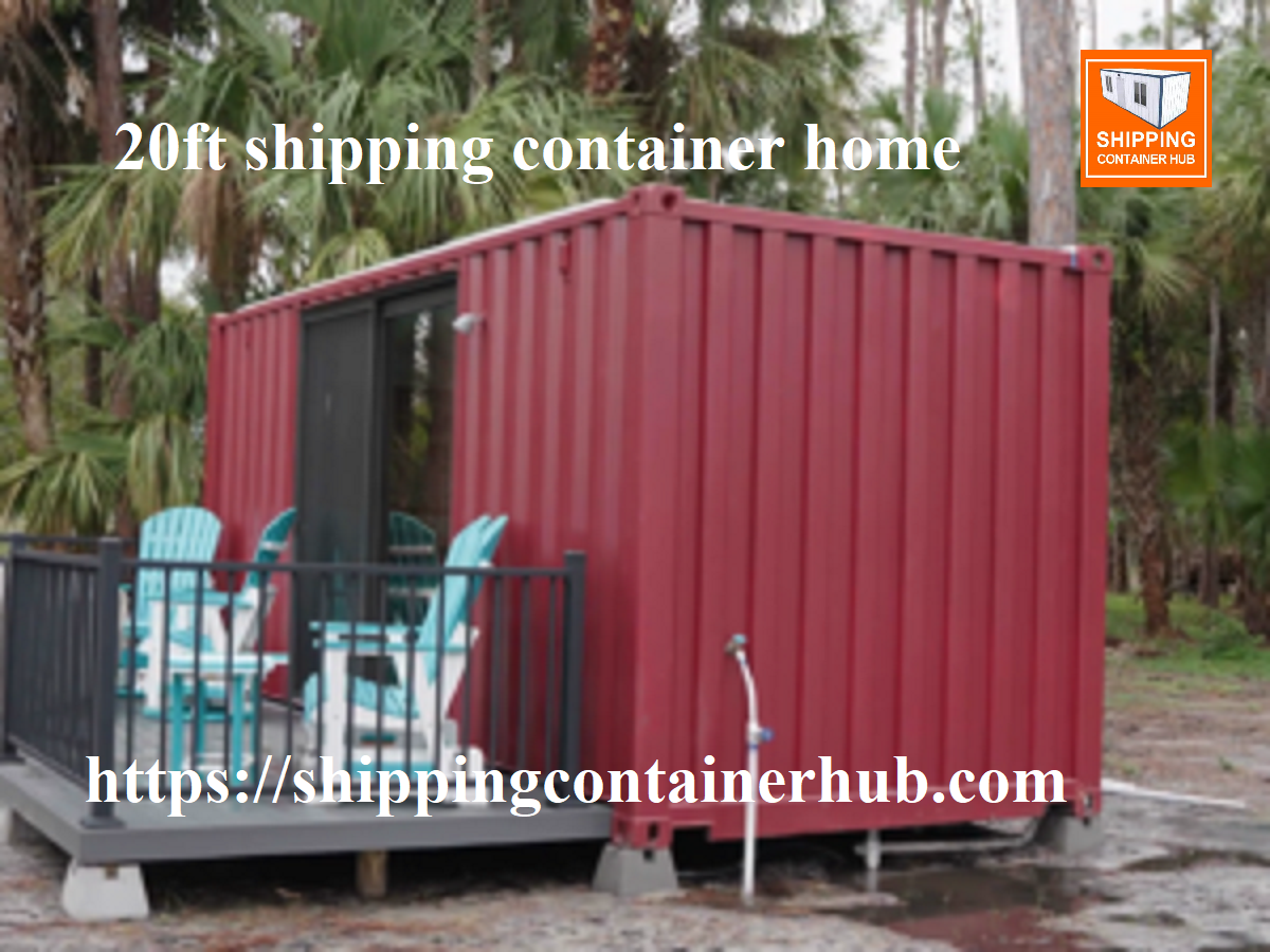 20ft shipping container home