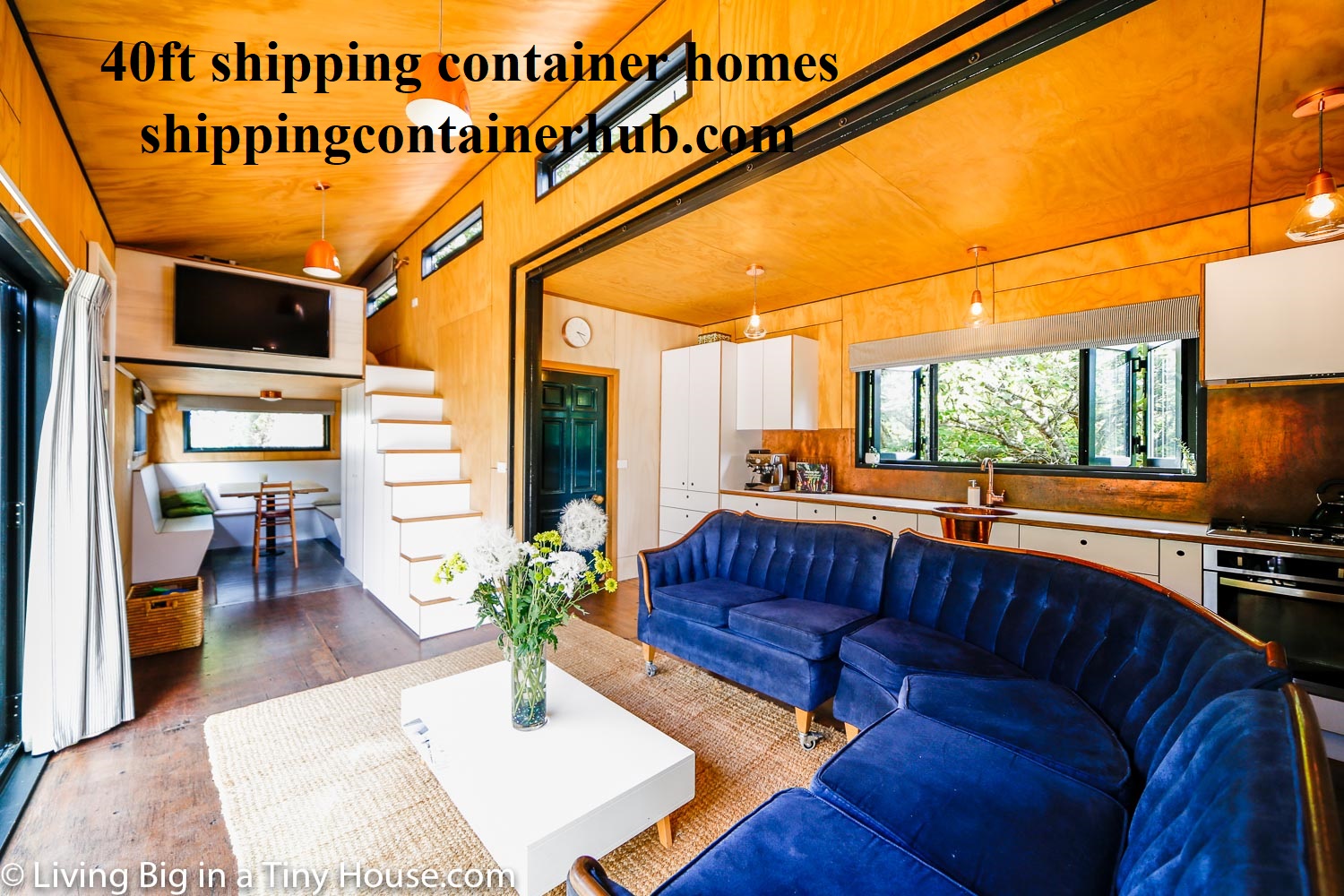 shipping container tiny house
