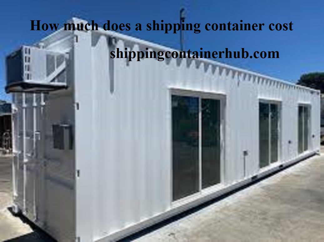 How much does a shipping container cost