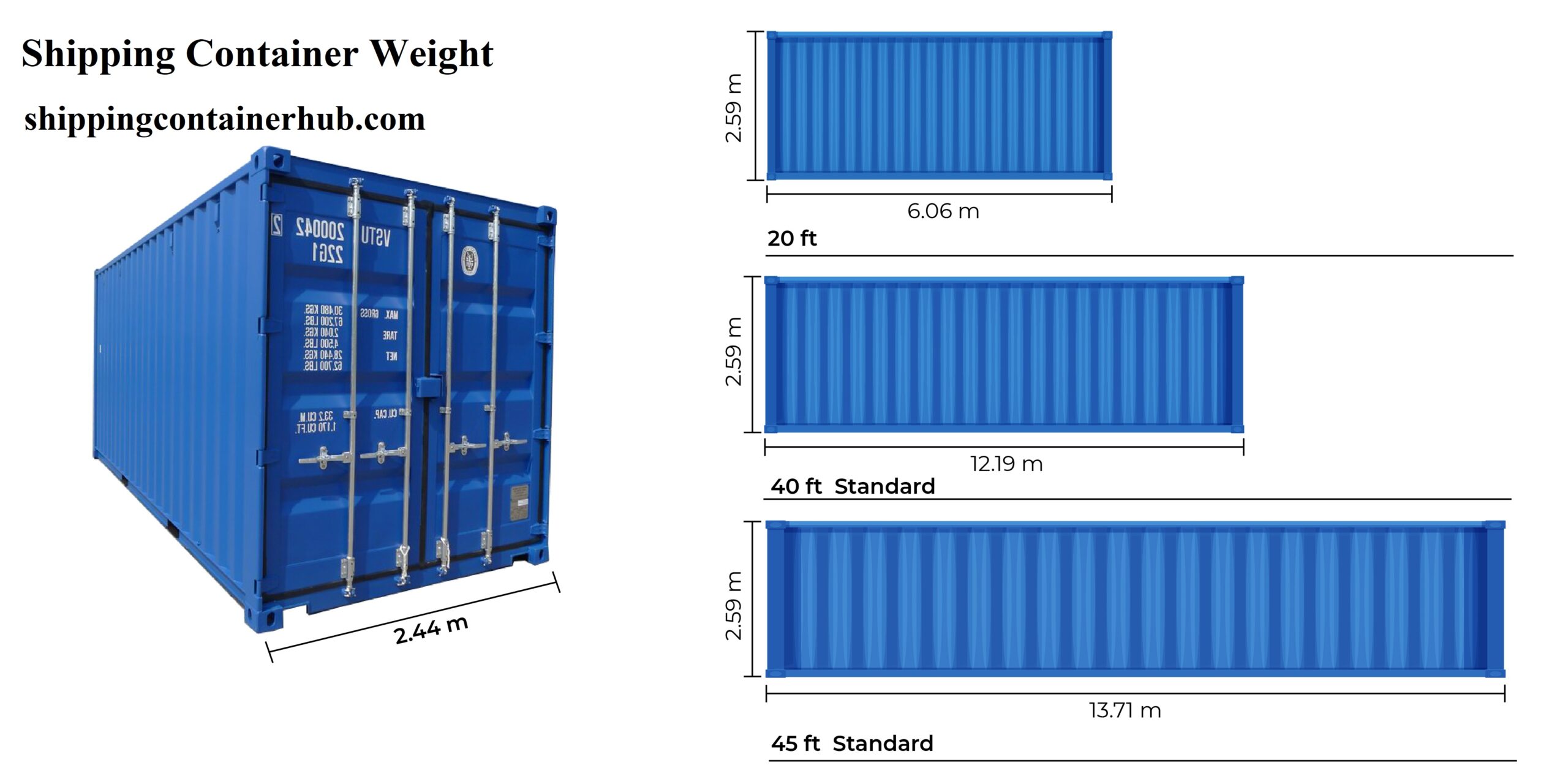 Shipping Container Weight