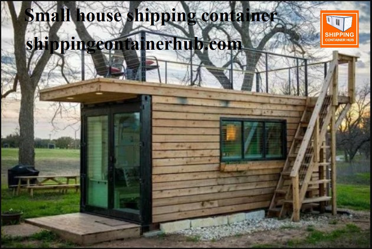 Small house shipping container