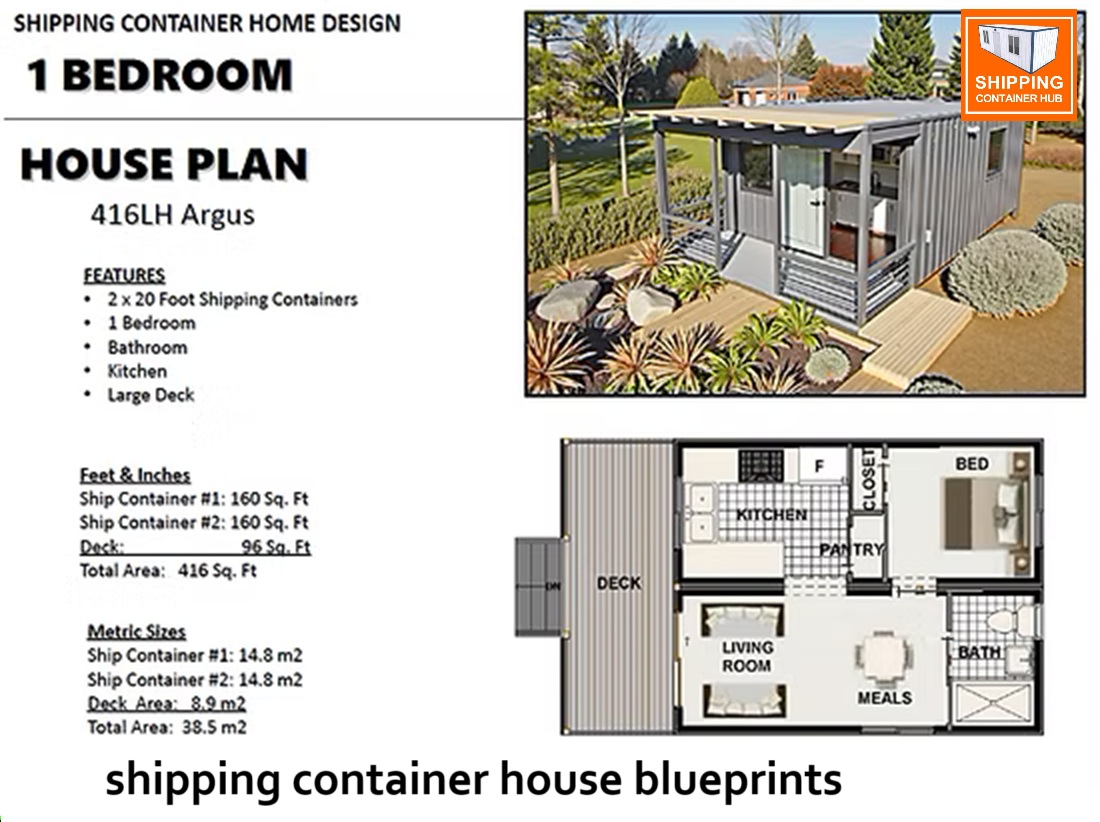 shipping container house blueprints