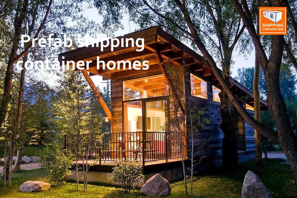 Prefab shipping container homes
