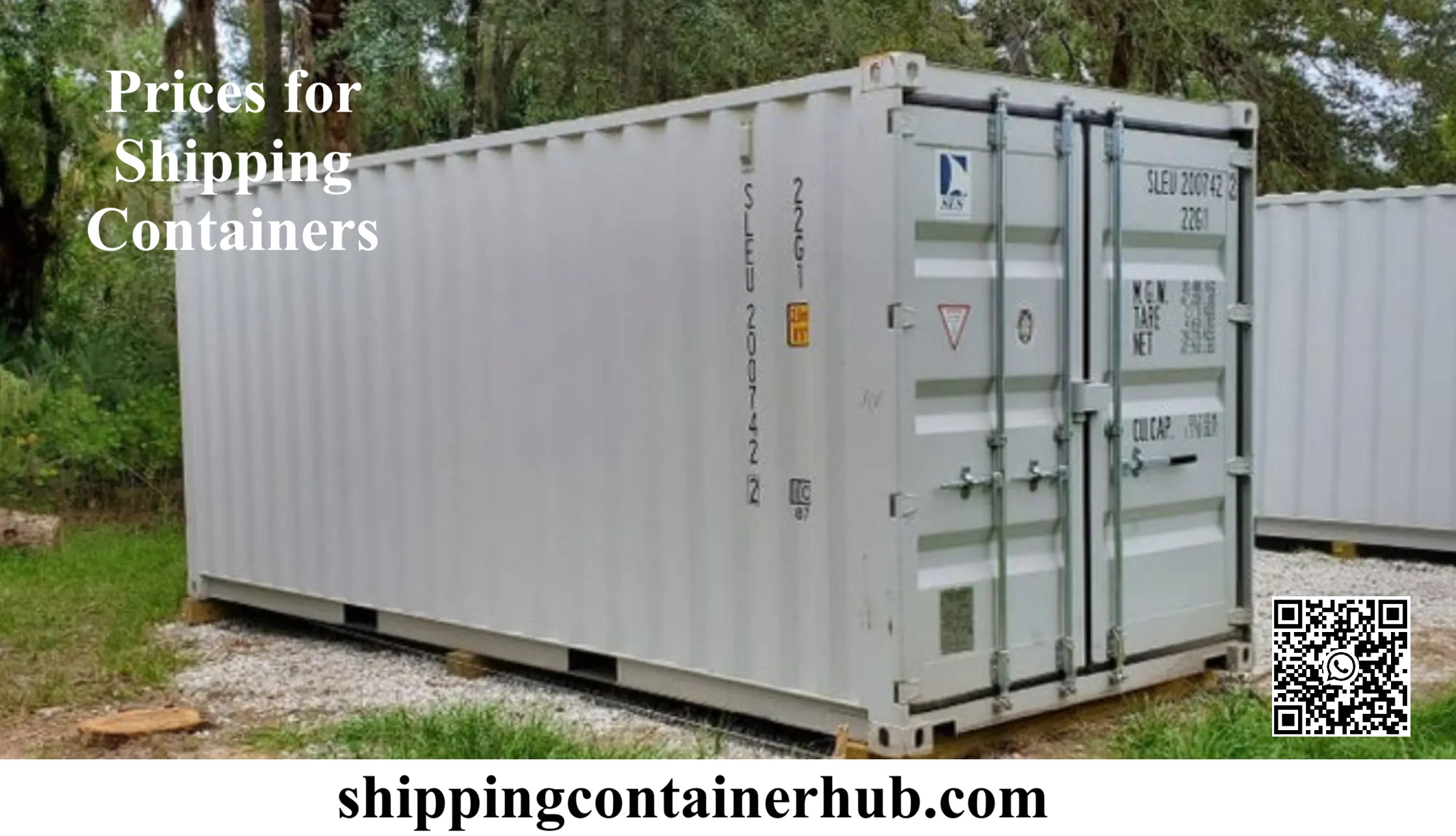 Prices for Shipping Containers