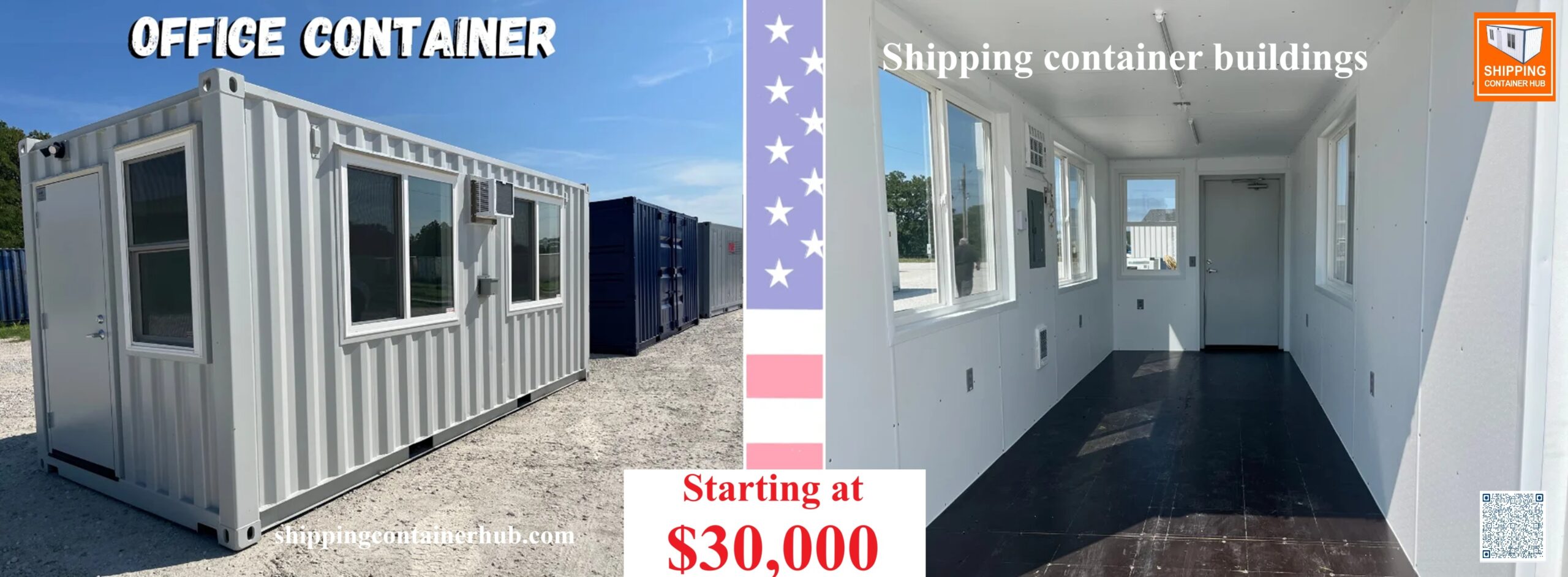 Shipping container buildings