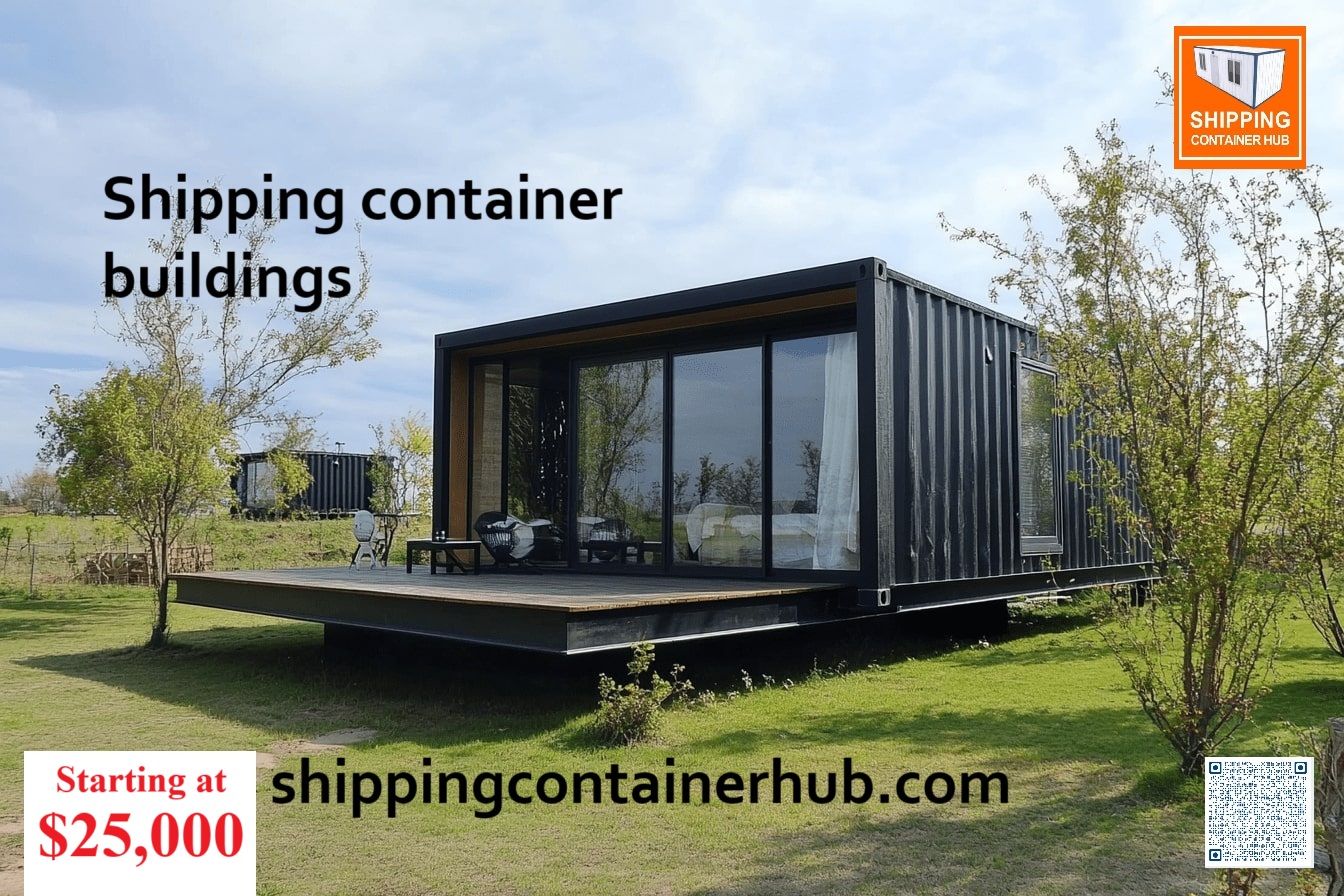Shipping container buildings
