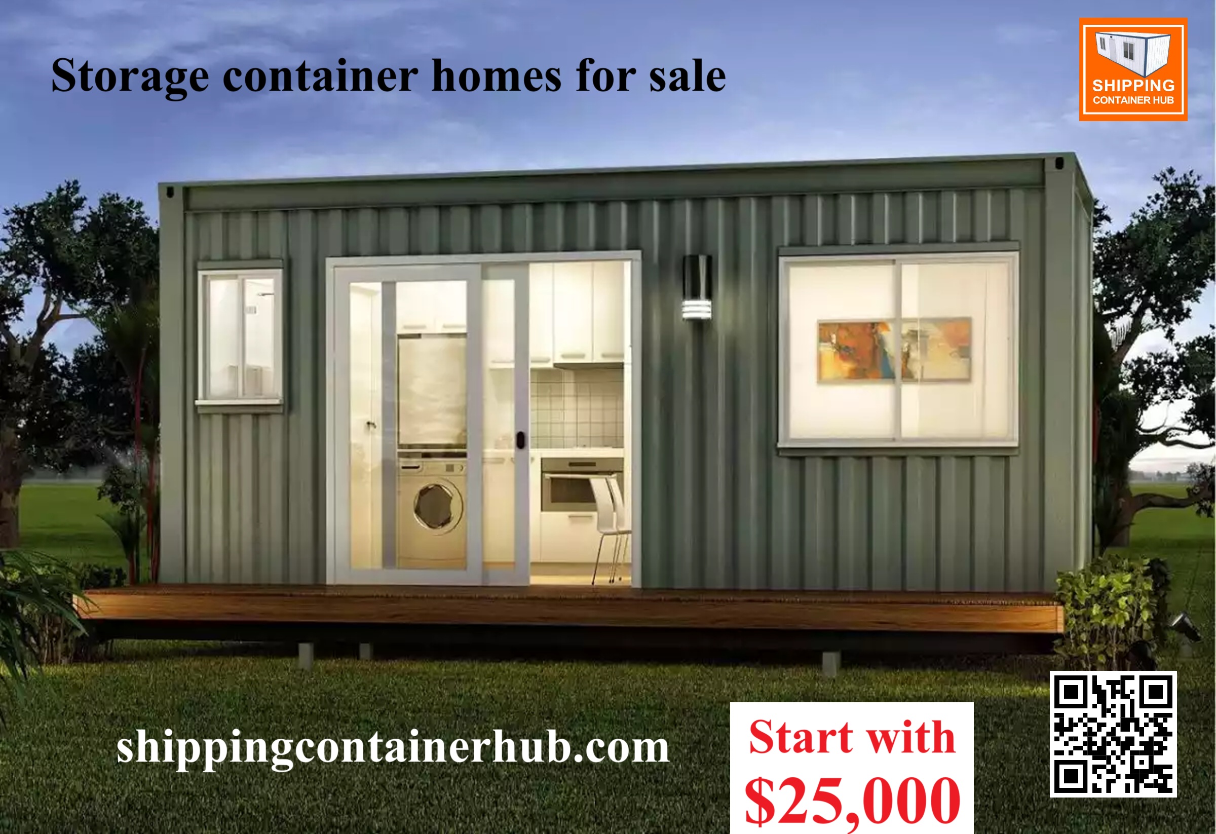 Storage container homes for sale