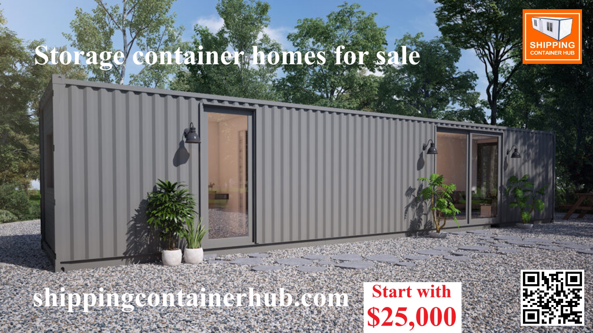 Storage container homes for sale