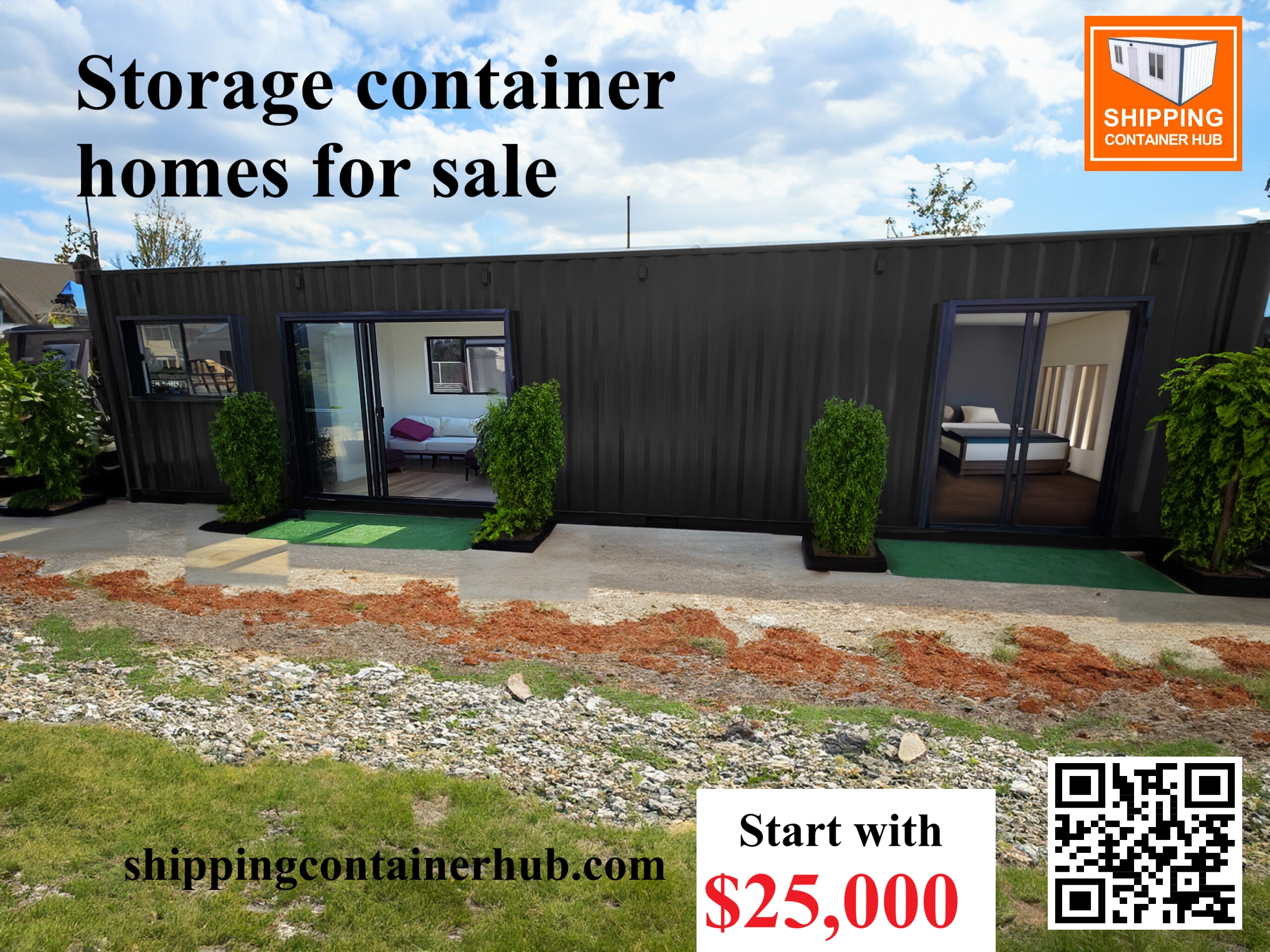 Storage container homes for sale