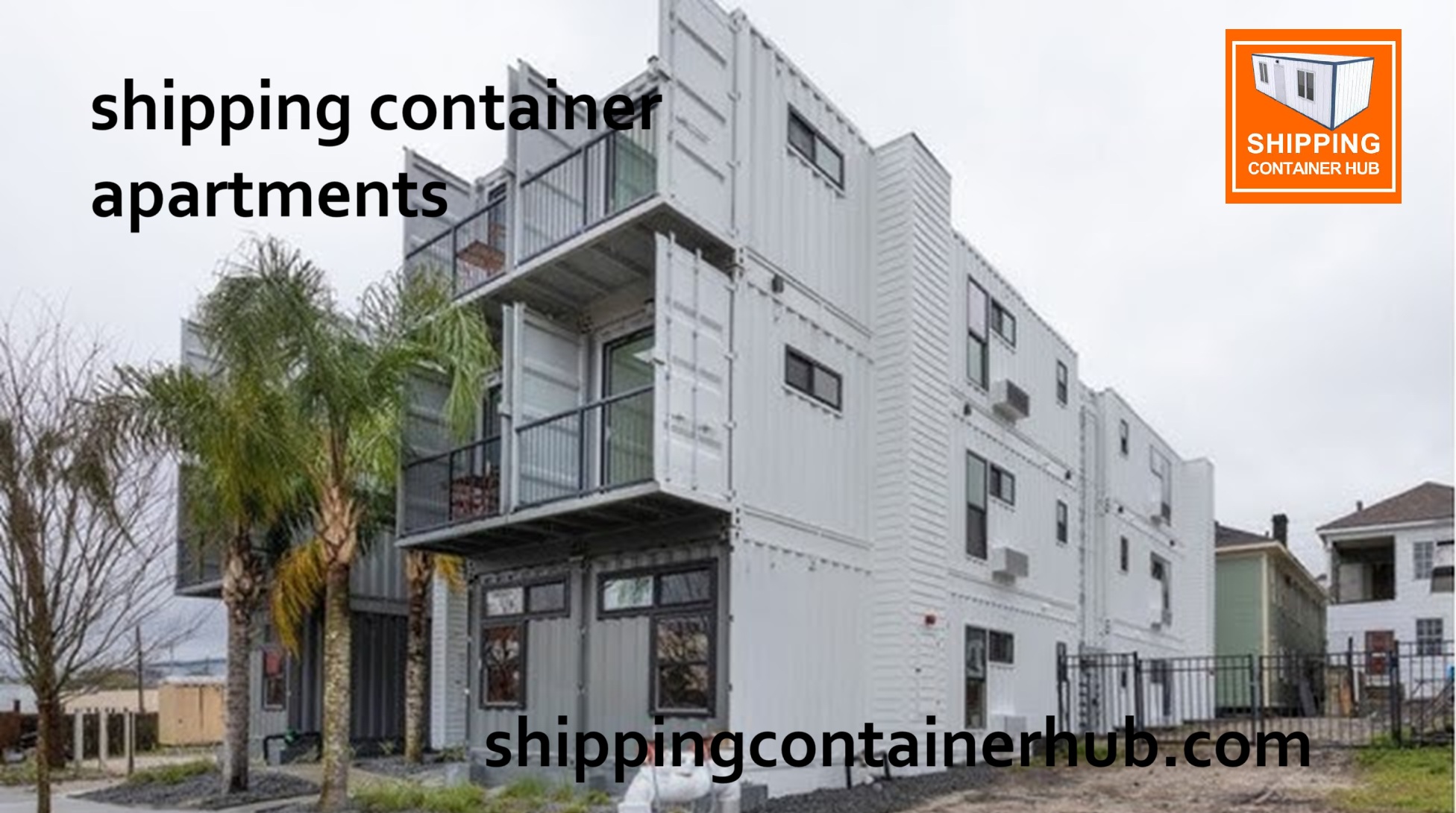 shipping container apartments