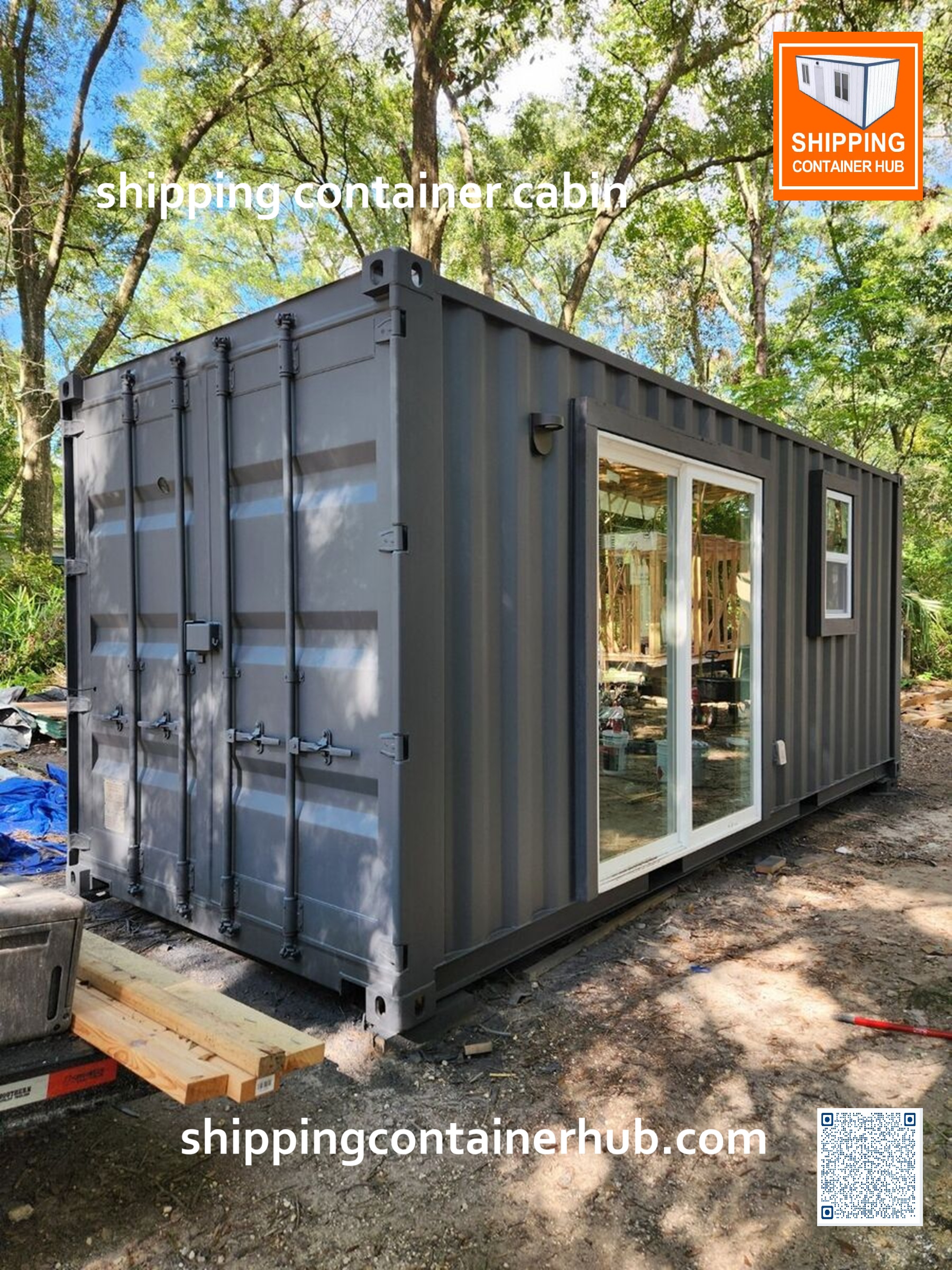 shipping container cabin