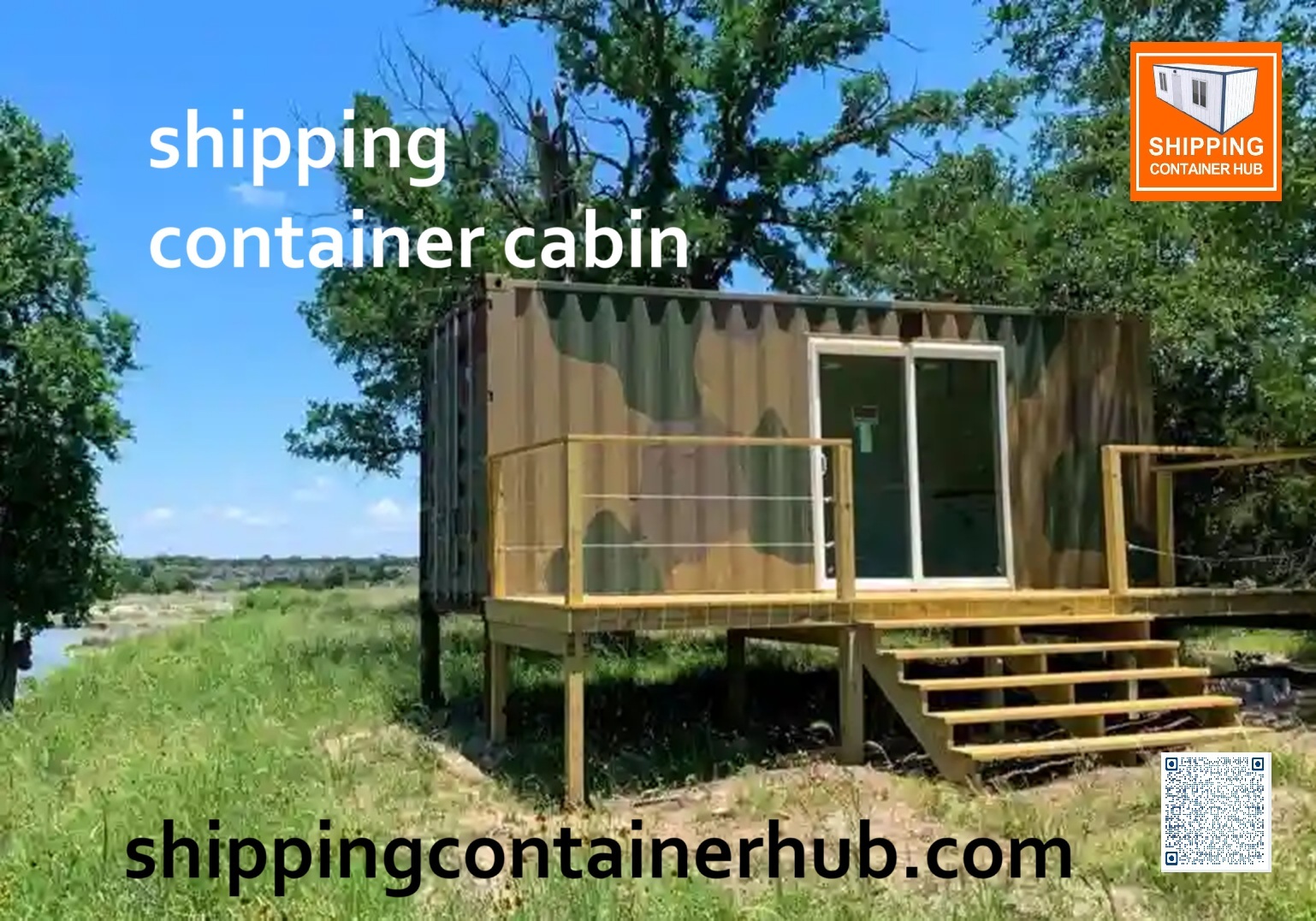 shipping container cabin