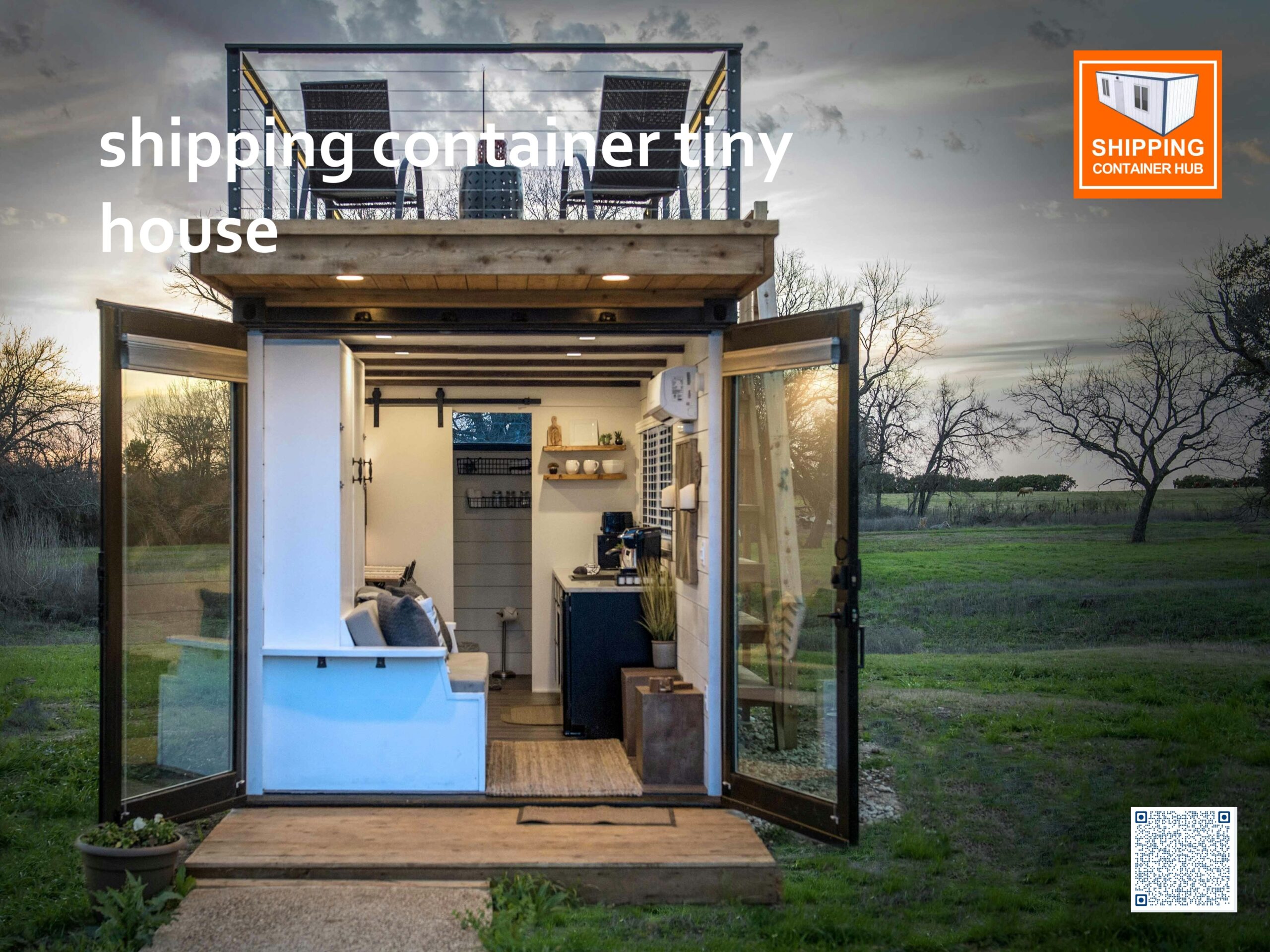 shipping container tiny house