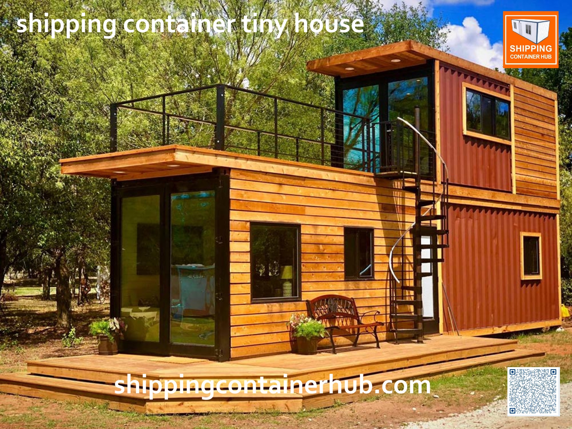shipping container tiny house