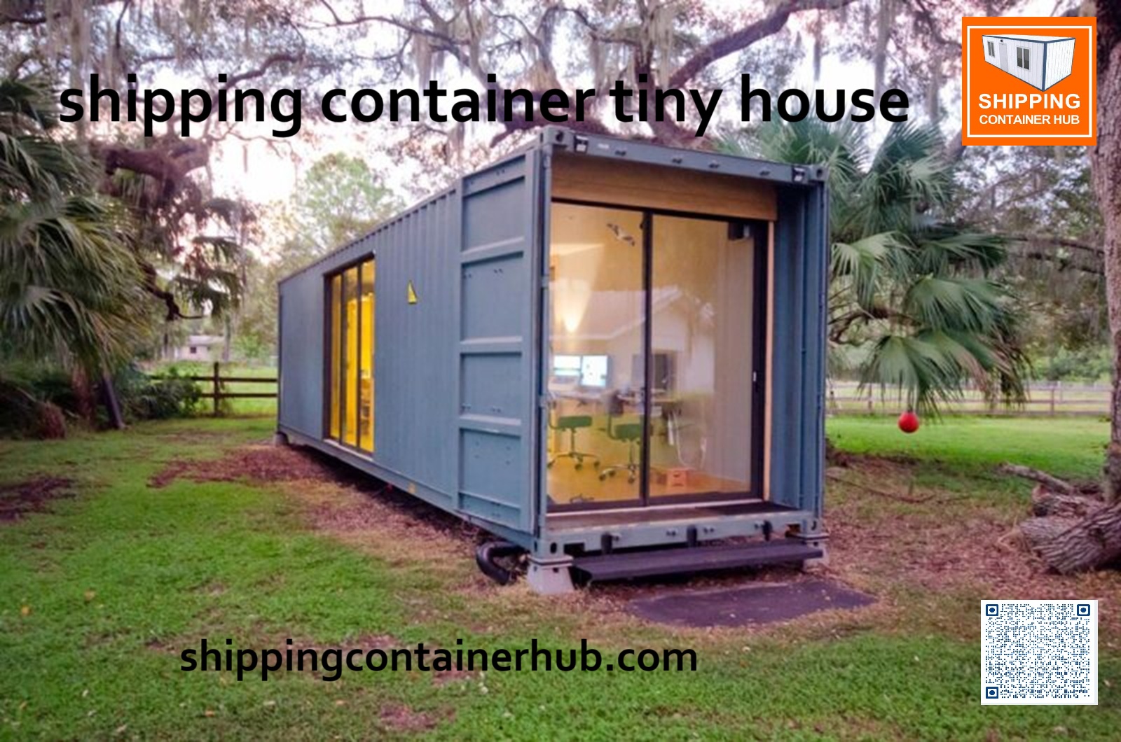 shipping container tiny house