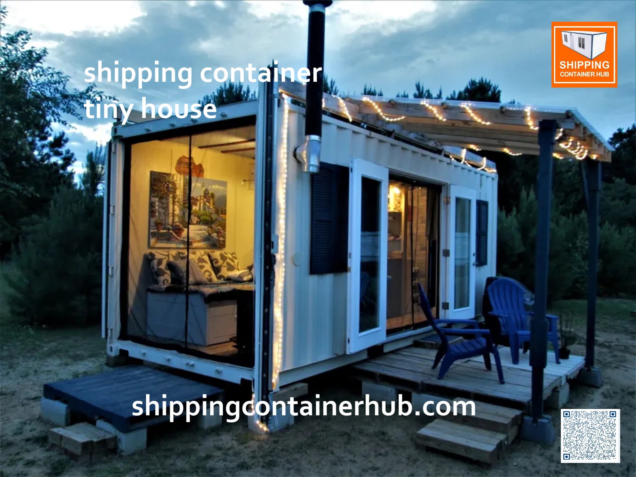 shipping container tiny house