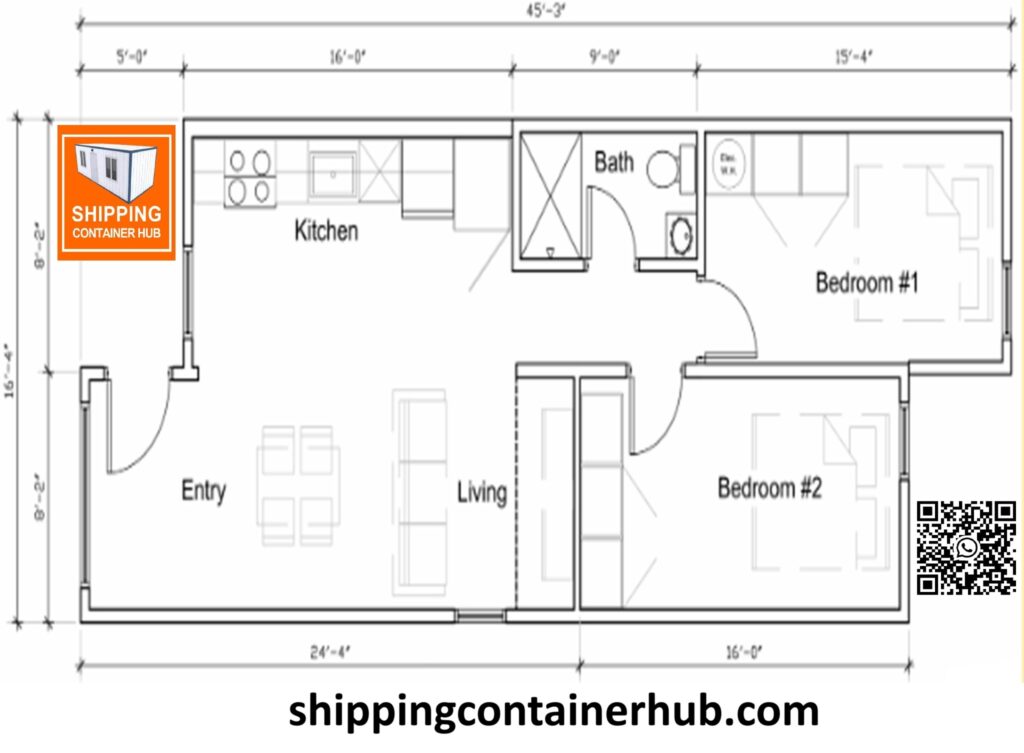 Shipping Container House Floor Plans