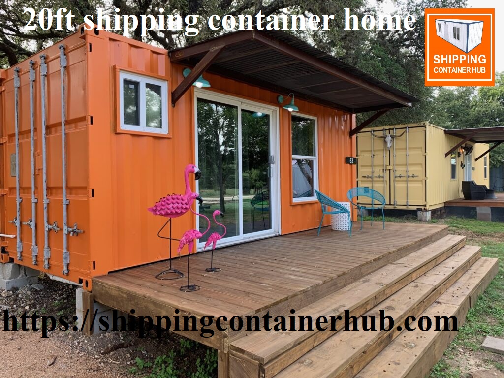 20ft shipping container home