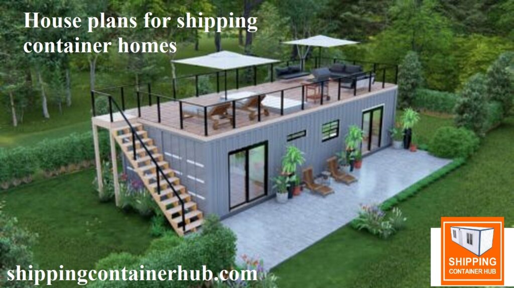 house plans for shipping container homes