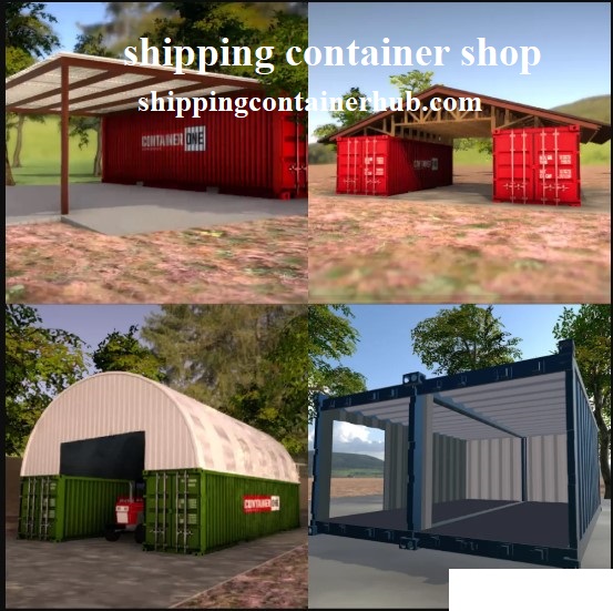 shipping container shop