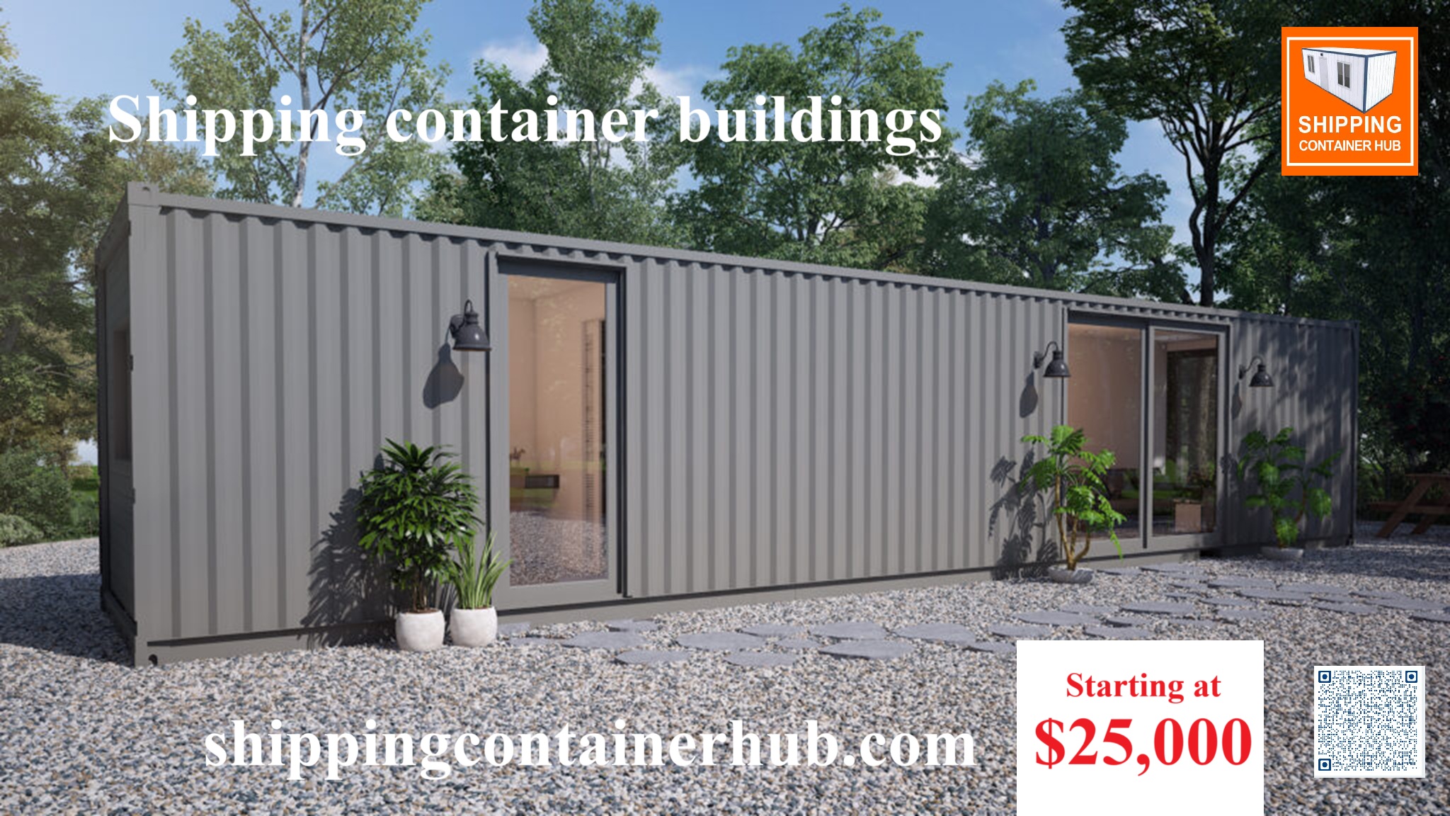 Shipping container buildings