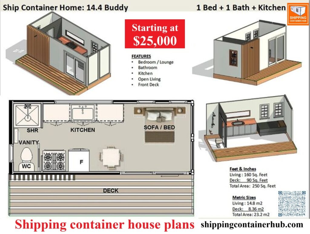 Shipping container house plans