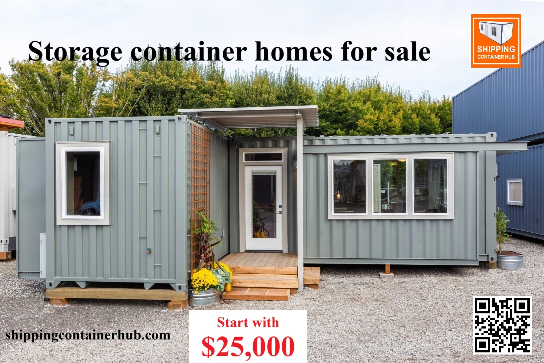 Storage container homes for sale