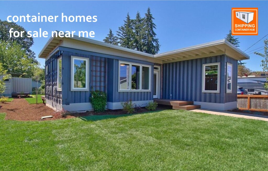 container homes for sale near me