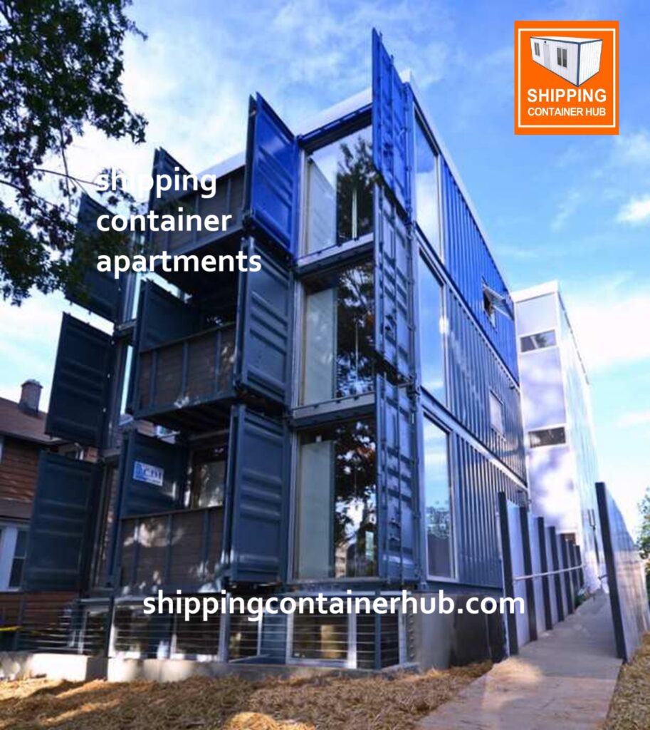 shipping container apartments