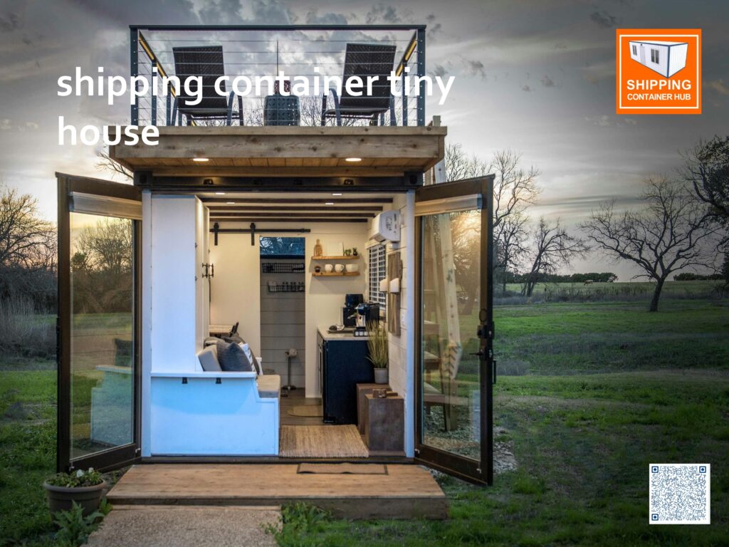 shipping container tiny house