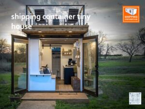 shipping container tiny house