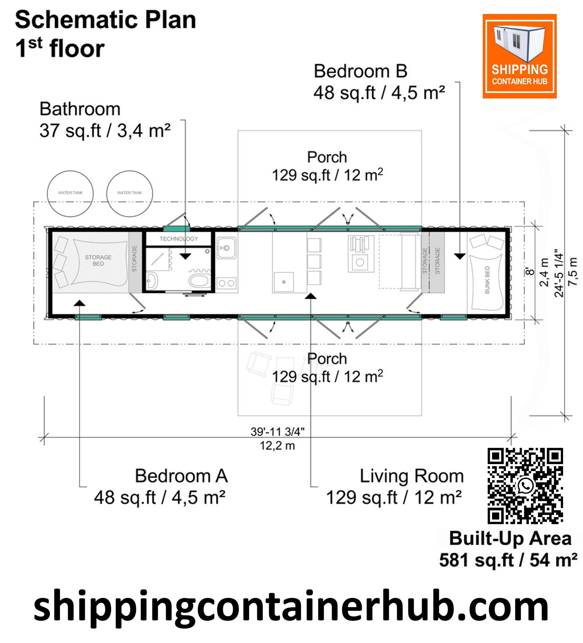 Shipping Container House Floor Plans